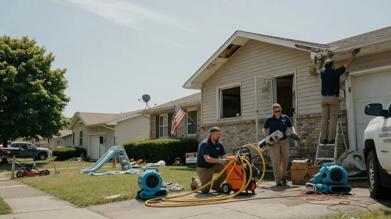 Water Damage Restoration in Goodwine, IL near me